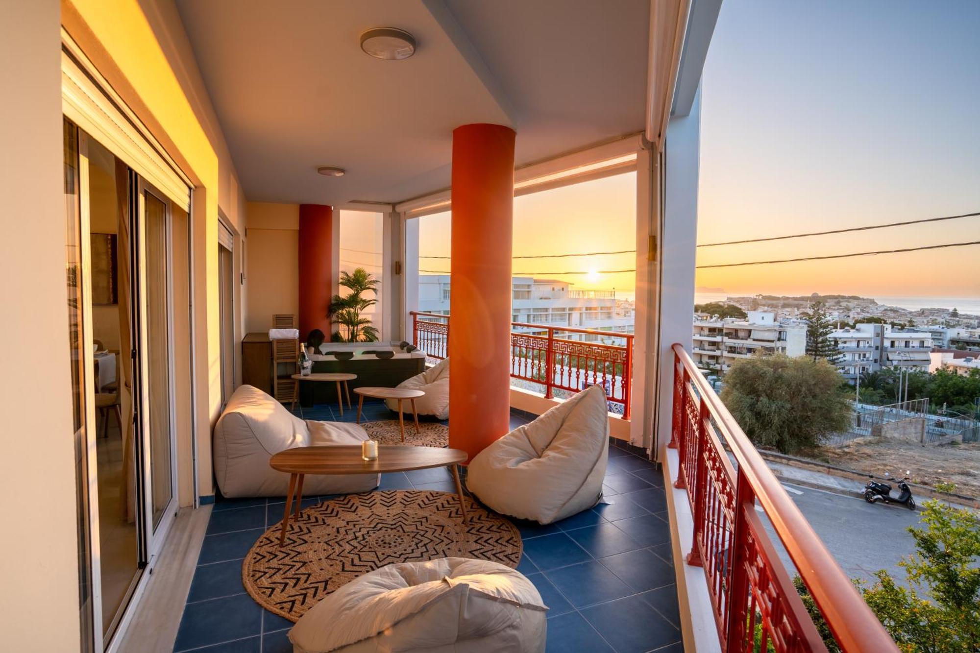 Vdg Luxury Seafront Residence Rethymno  ภายนอก รูปภาพ